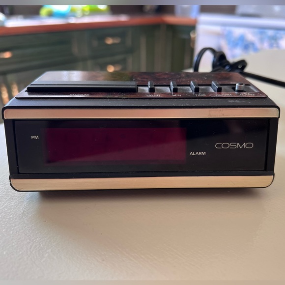 Cosmo Vintage Alarm Clock 1980s - Picture 3 of 3